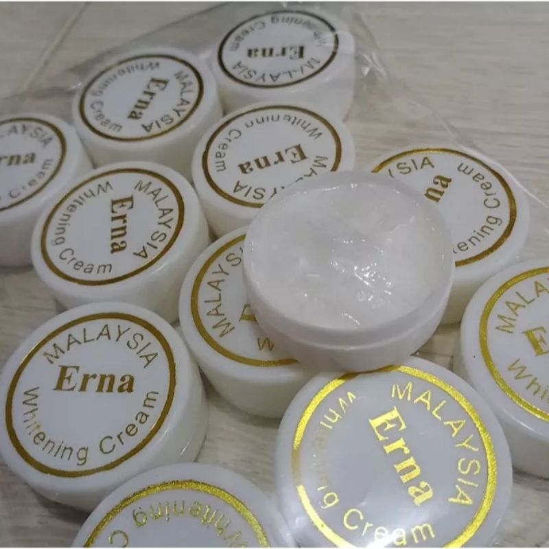 ‼️READY‼️CREAM ERNA WHITENING ORIGINAL - CREAM PEMUTIH BADAN - BIBIT PEMUTIH ERNA-ERNA MALAYSIA ORIGINAL