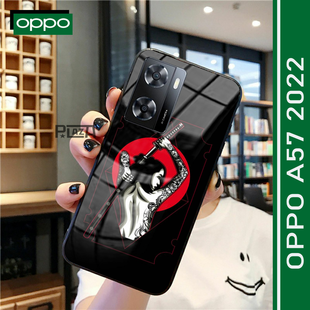 Softcase Glass Kaca Anime [K80] OPPO A57 4G Kamera Protek | Camera Protect | Terbaru Casing Handphone-Pelindung Handphone | OPPO | A57 4G PLAZACASE.ID