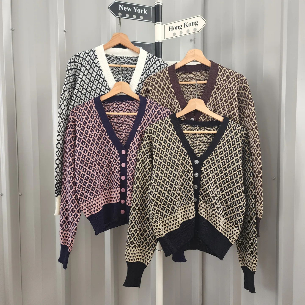 [CYC | COD] REALPICT Outwear Soya Sweet Outer | Rajut Cardigan Wanita Trendy Murah