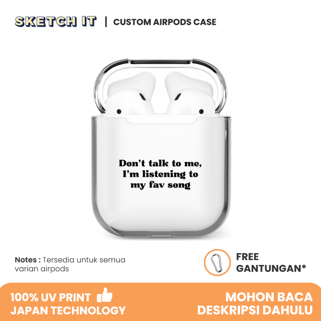 Airpods Case Gen 1 2 3 Airpods Pro Airpods Pro Gen 2 Song Quotes