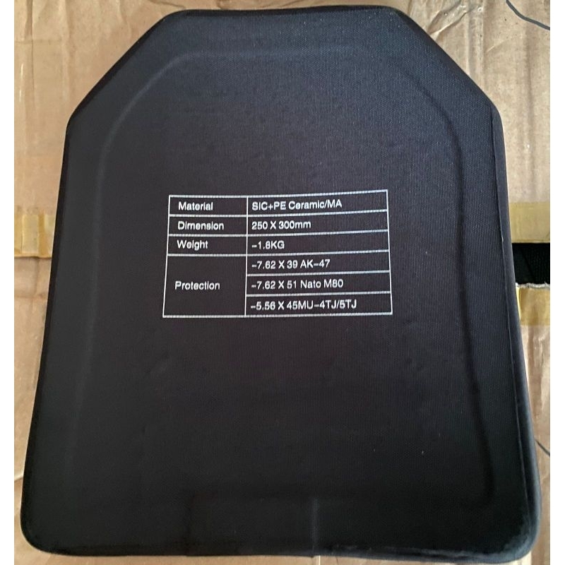 Kevlar STRIKE FACE Level IVA / Kevlar Bodyvest Blackmamba / Kevlar Keramik Plate