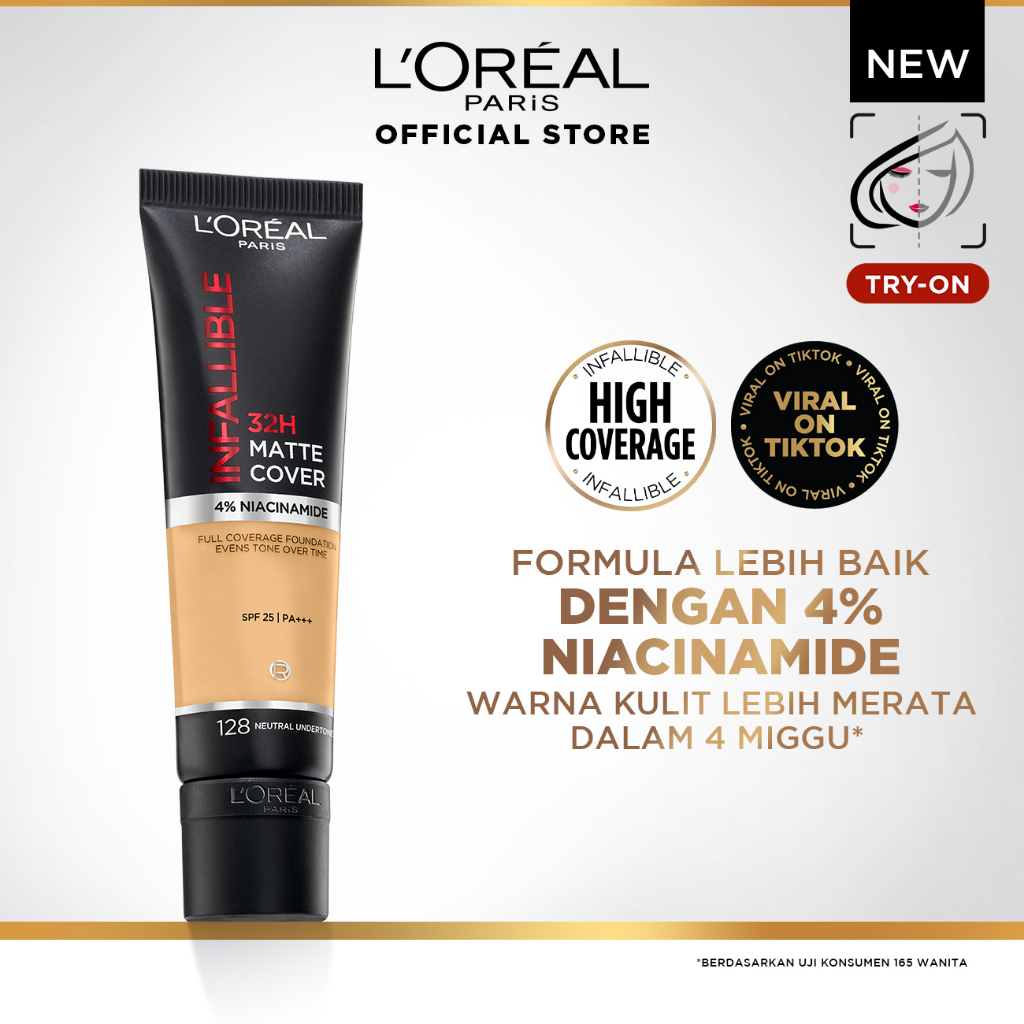 L’Oreal Paris Infallible 32 Hr Matte Cover Liquid Foundation