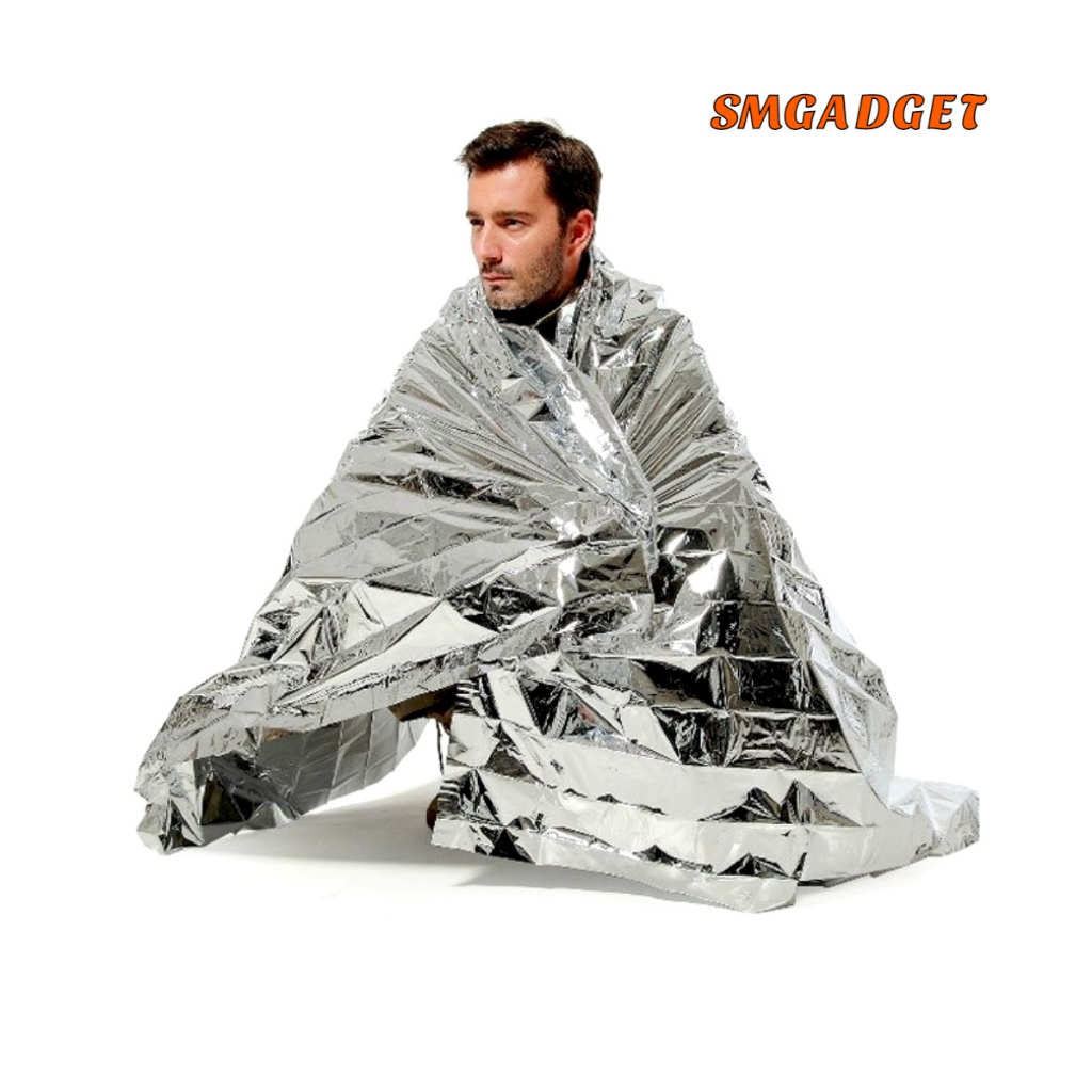 TaffSPORT Selimut Darurat Emergency Blanket Thermal Insulation