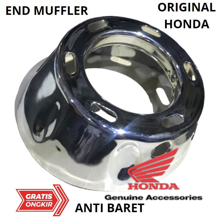 END MUFFLER CHROME END CUP CHROME | UJUNG KNALPOT CHROME MONCONG KNALPOT BAHAN BESI | END MUFFLER VA
