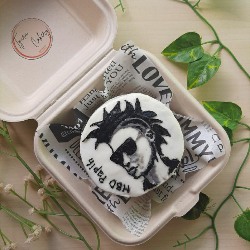 

Korean lunch box cake Bandung Bento Cake d.10cm Custom Cake Bandung