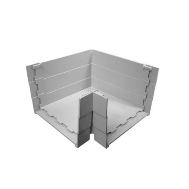 LANGGENG SG-140 Belokan siku L talang air atap rumah PVC kotak SG 140