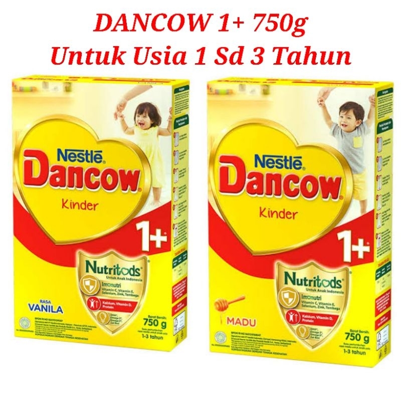 

DANCOW 1+ NUTRITODS KINDER 750g exp NOVEMBER 2024