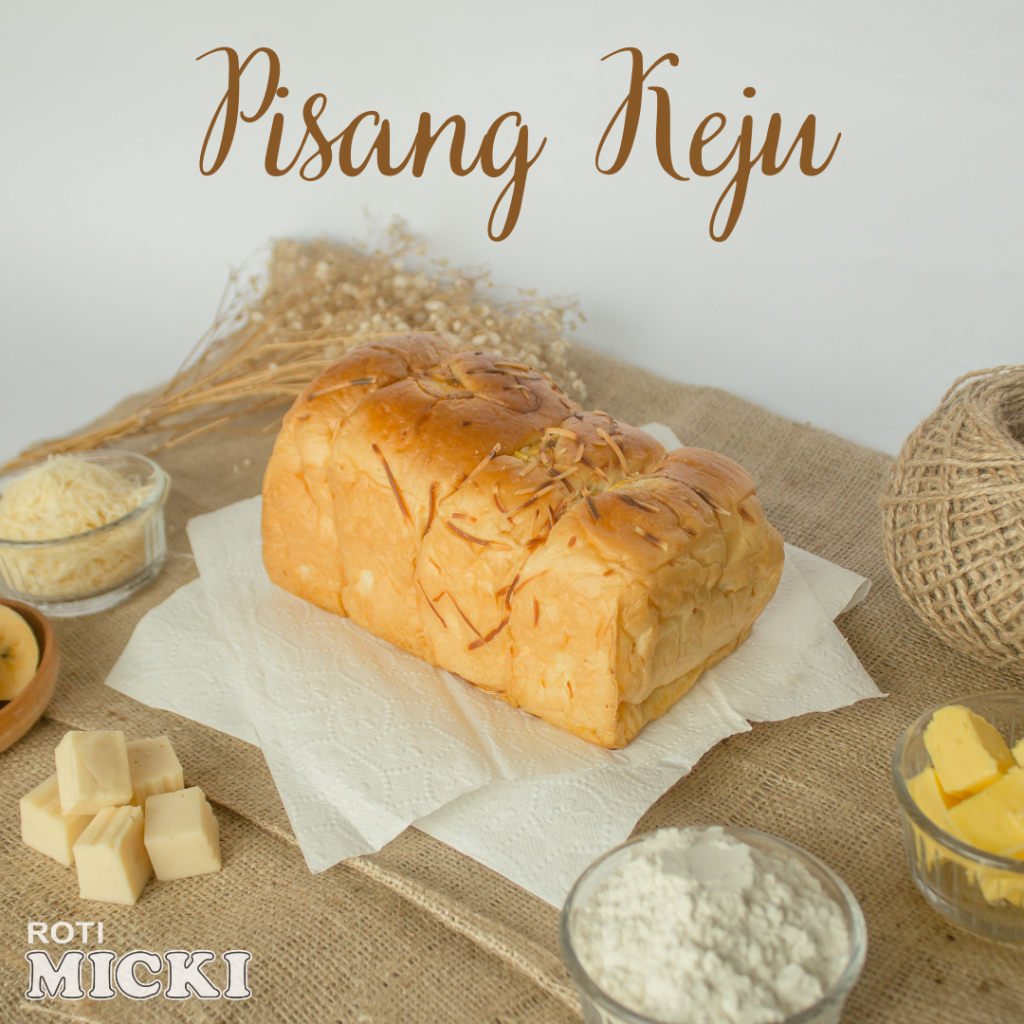 

ROTI SOBEK MANIS PISANG KEJU