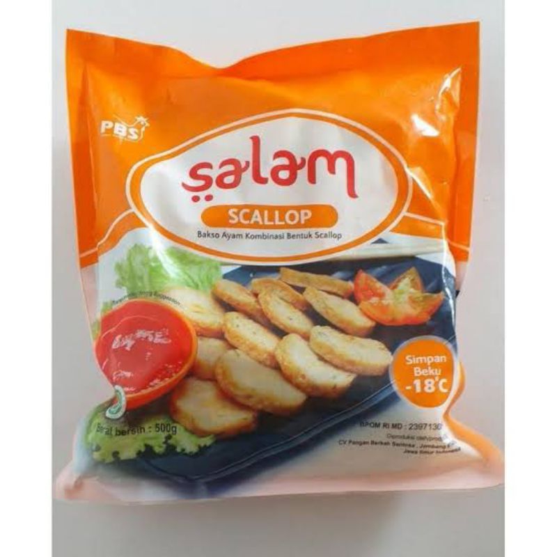 

Scallop Ikan Salam 500gr