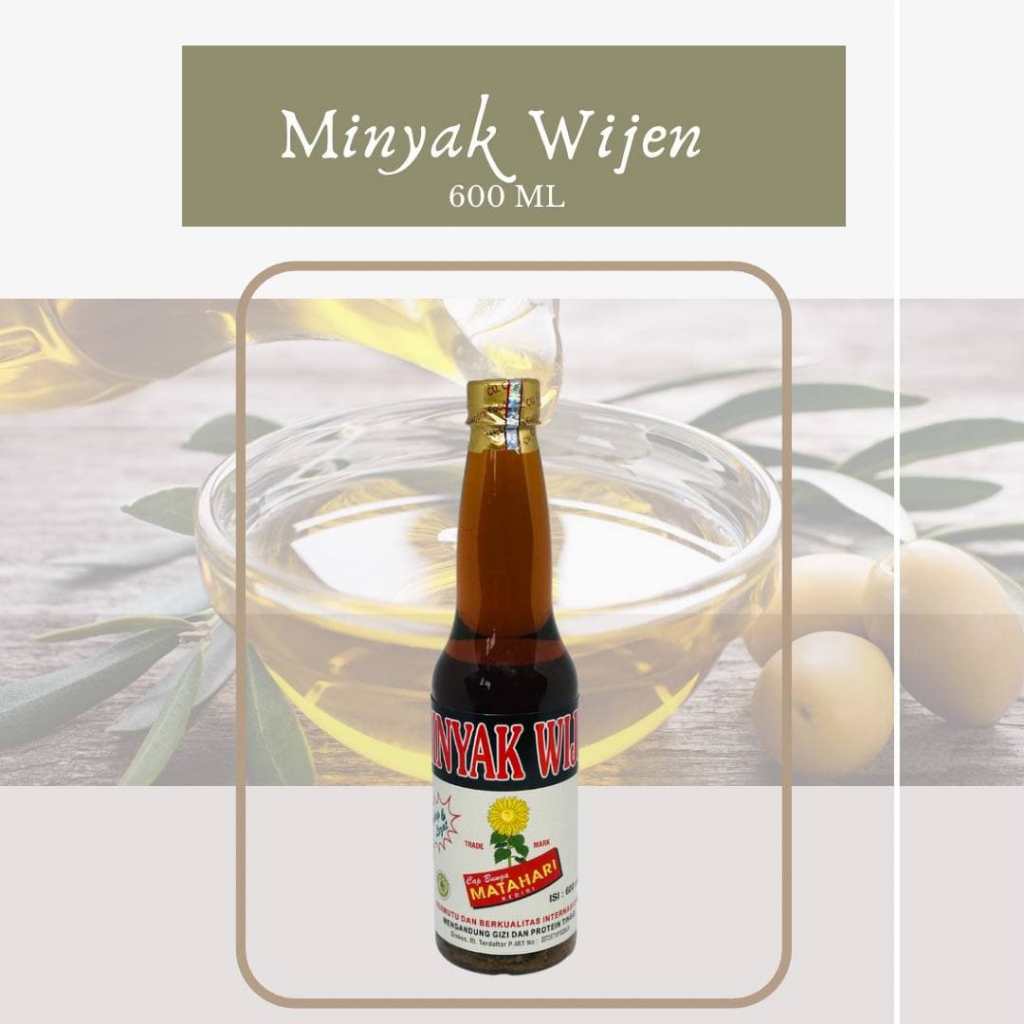 

Minyak Wijen| Cap Bunga Matahari (600ML) | Halal 100%