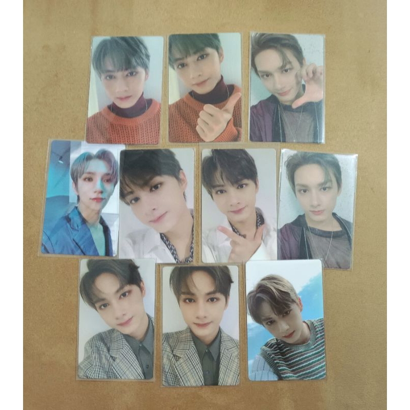 pc photocard seventeen svt jun Joshua an ode the hope real truth poet begin white color purple black