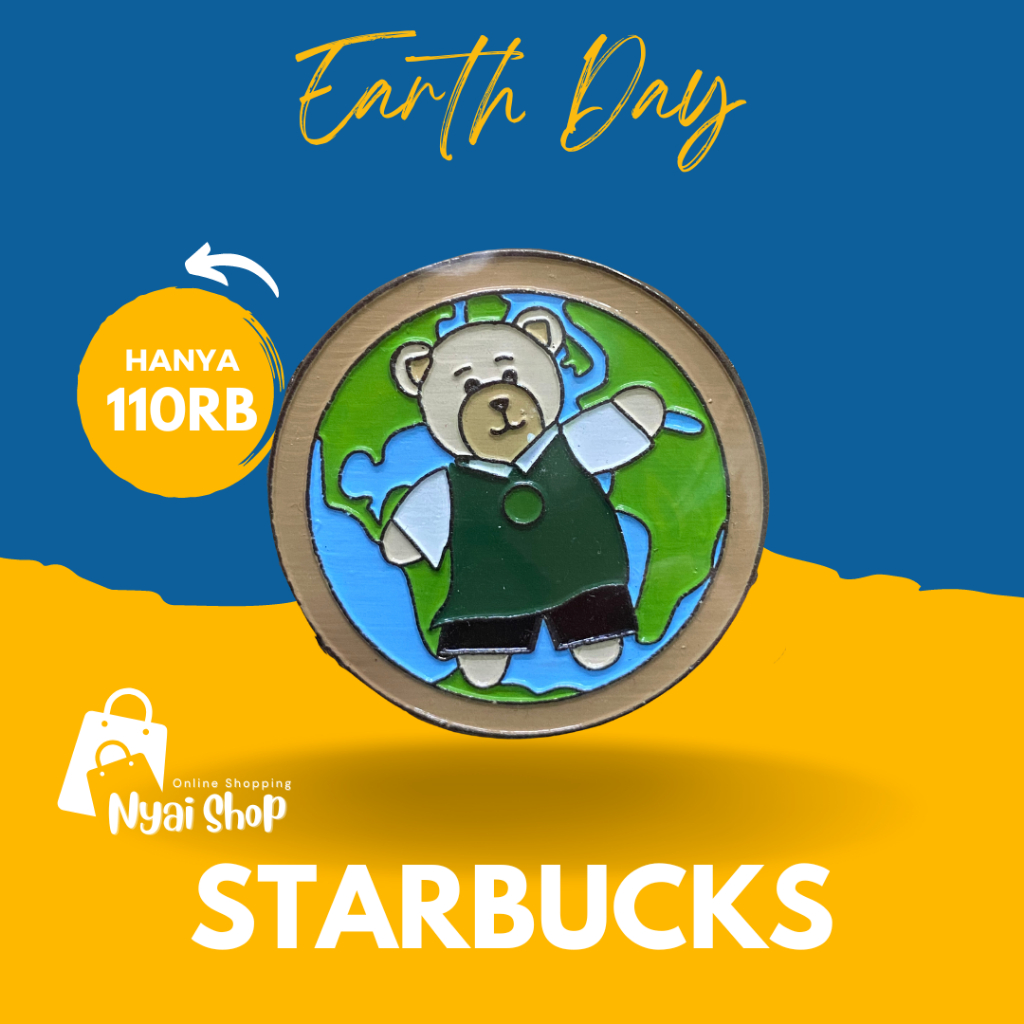 Starbucks Earth Day Enamel Pin