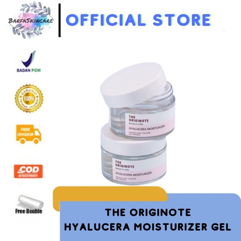 The Originote Hyalucera Moisturizer Gel - Serum Acne Peeling The Originote