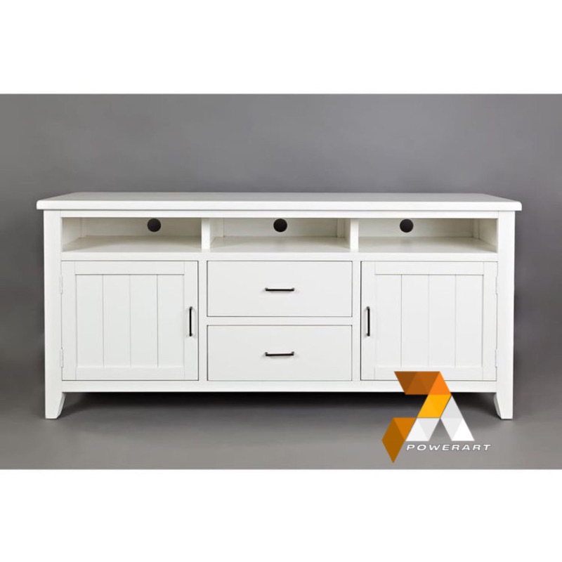 MEJA TV MINIMALIS CAT DUCO PUTIH BUFET MINIMALIS KONSOL TV DUCO PUTIH