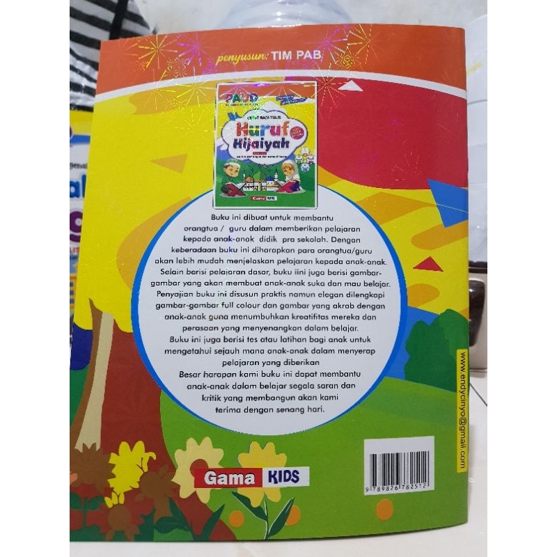 Buku Anak Cepat Baca Tulis Huruf HIJAIYAH -Gamma Kids