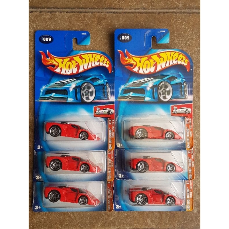 Hotwheels Enzo Ferrari Tooned Merah