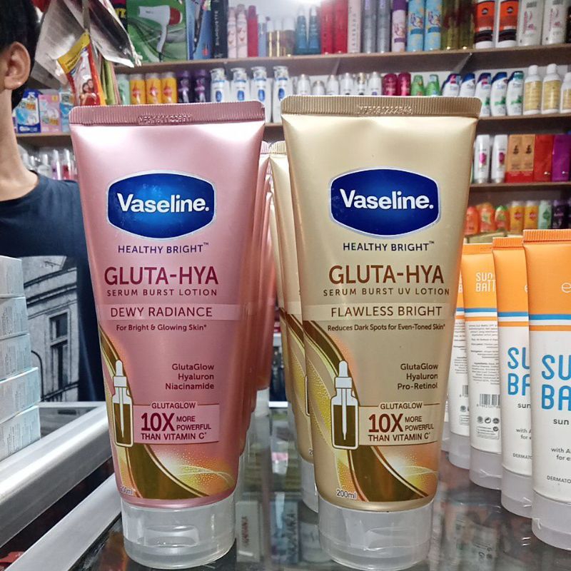 Vaseline GLUTA-HYA 200ML Vaseline body Serum Vaseline hand and body lotion.vaseline serum gluta-hya