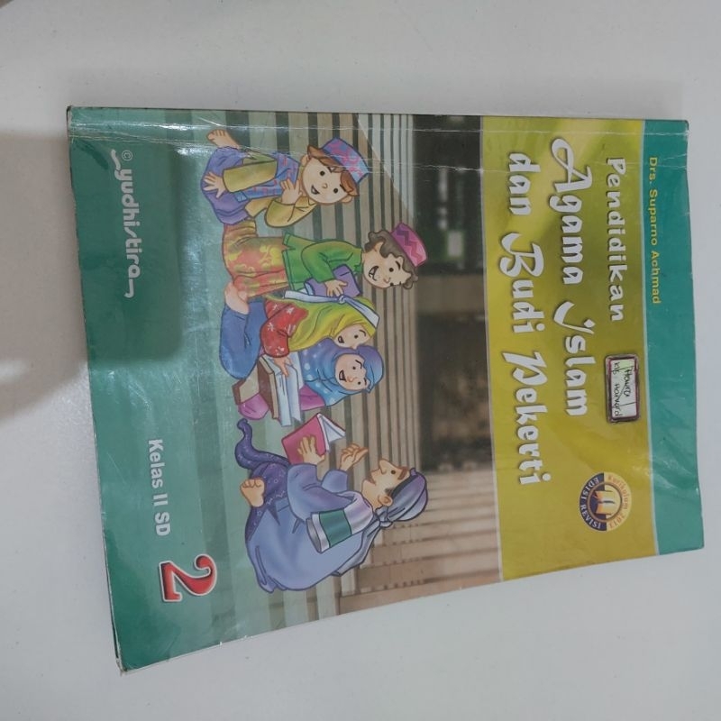 

BUKU PELAJARAN KELAS 1 & 2 SD (BUKU BEKAS) BUKU PENDIDIKAN AGAMA ISLAM PENERBIT YUDHISTIRA KELAS 1 & 2 SD