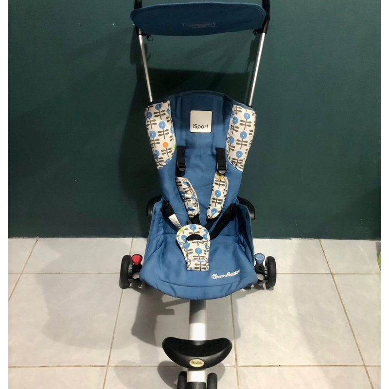 Stroller Cocolatte iSport Blue Lengkap Tas
