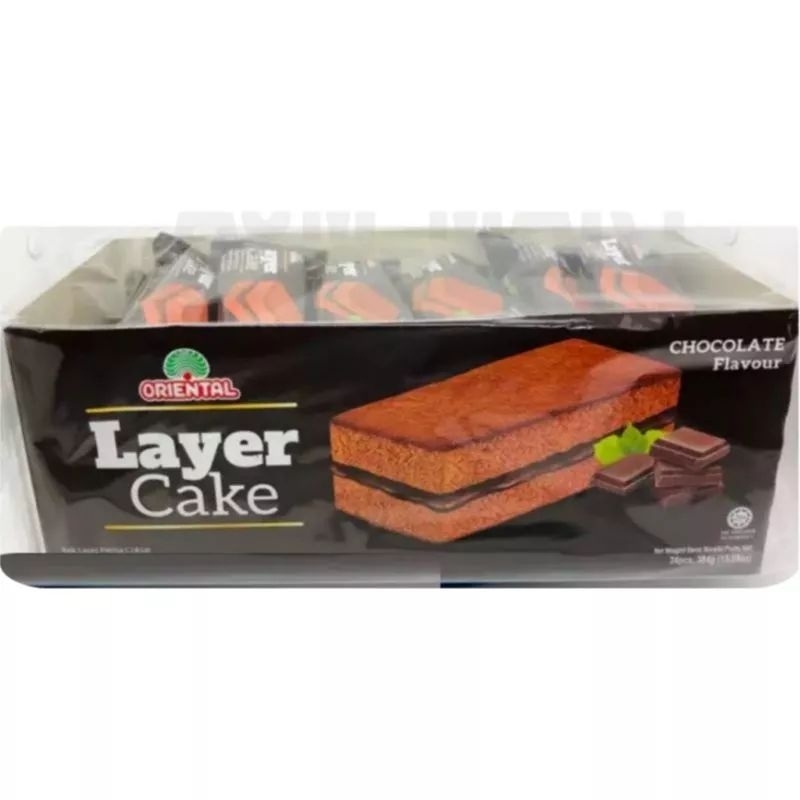 

Layer Cake Rasa Cokelat isi 24Pcs