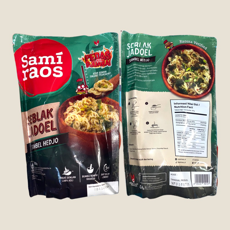 

Nafariz724 Samiraos - Seblak Jadoel Hejo