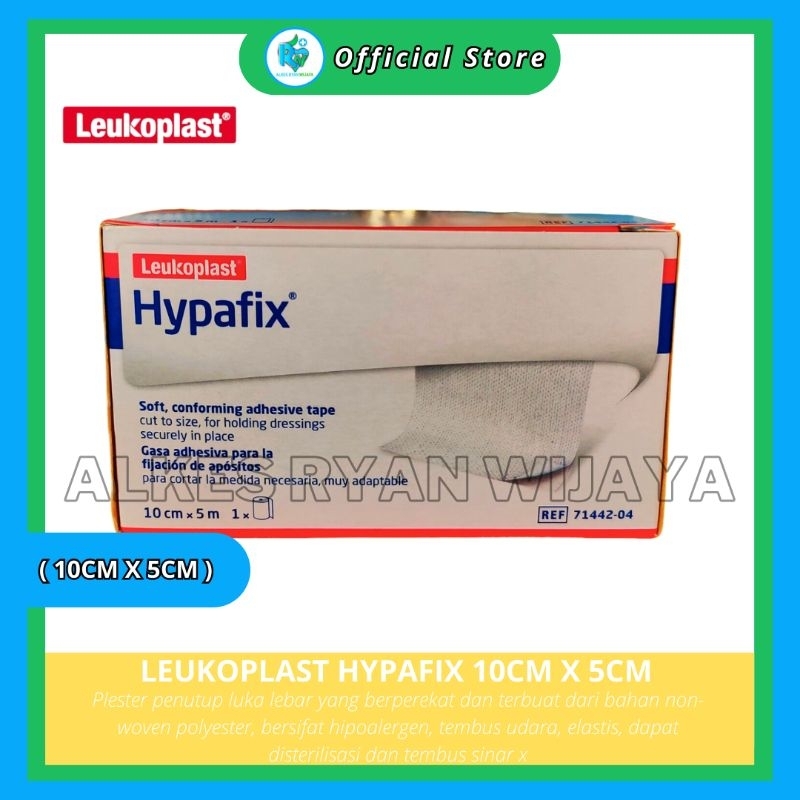 Leukoplast Hypafix 10cm X 5cm 1Roll