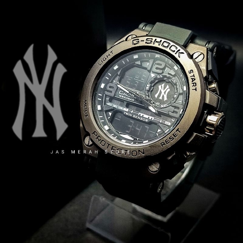 Jam Tangan NY New York X G Shock GST Black