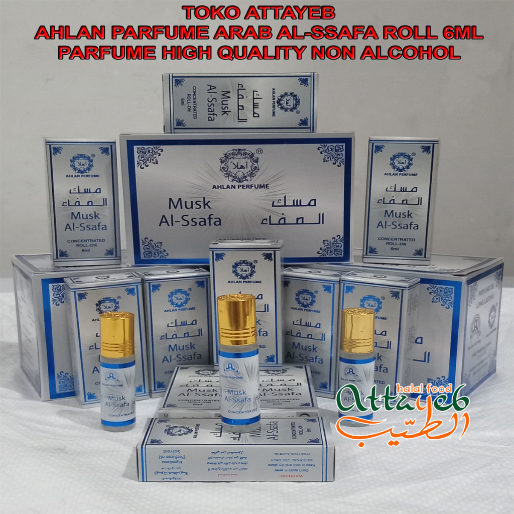 Ahlan Parfum Arab Al Ssafa Roll 6ml Parfum Ori Non Alkohol