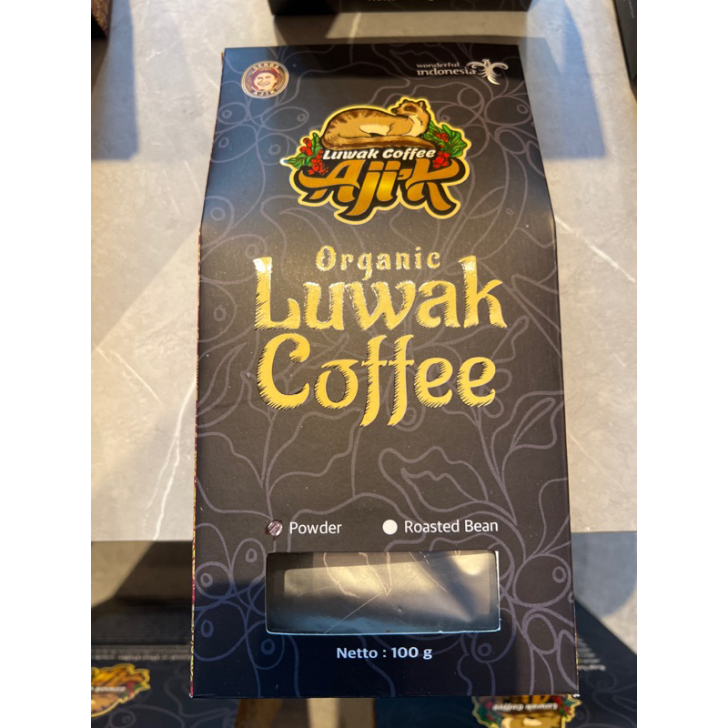 

kopi luwak ajik BALi 100 gram