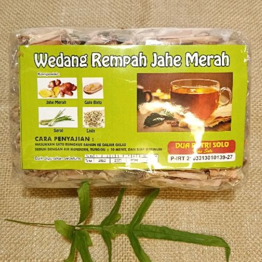 

Wedang Uwuh Komplit isi 10 pcs Khas Solo