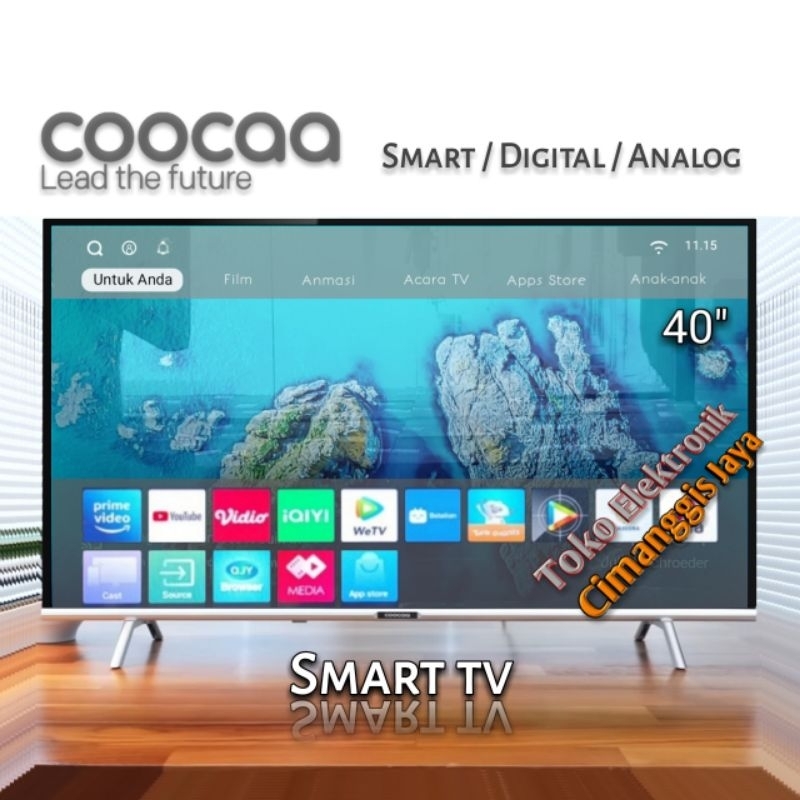 Smart tv led Coocaa 40 inch 43 inch digital