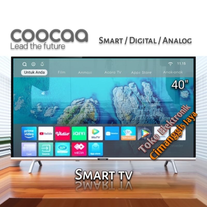 Smart tv led Coocaa 40 inch digital