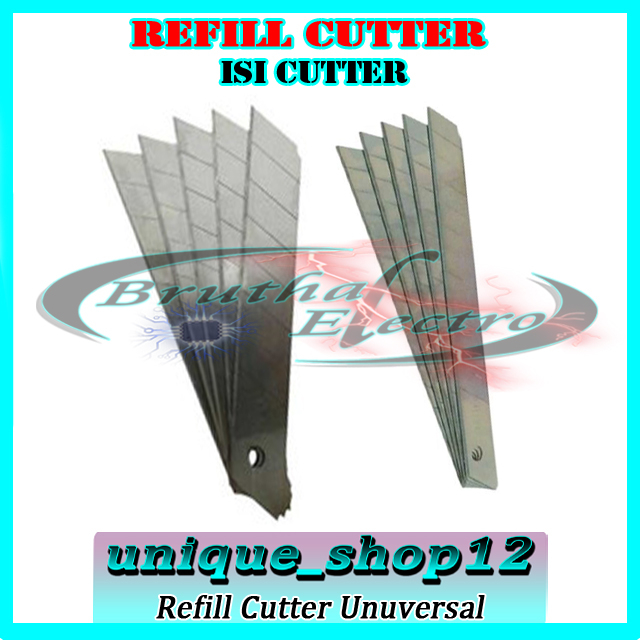 

Refill Cutter Isi Pisau Cutter Pack Universal