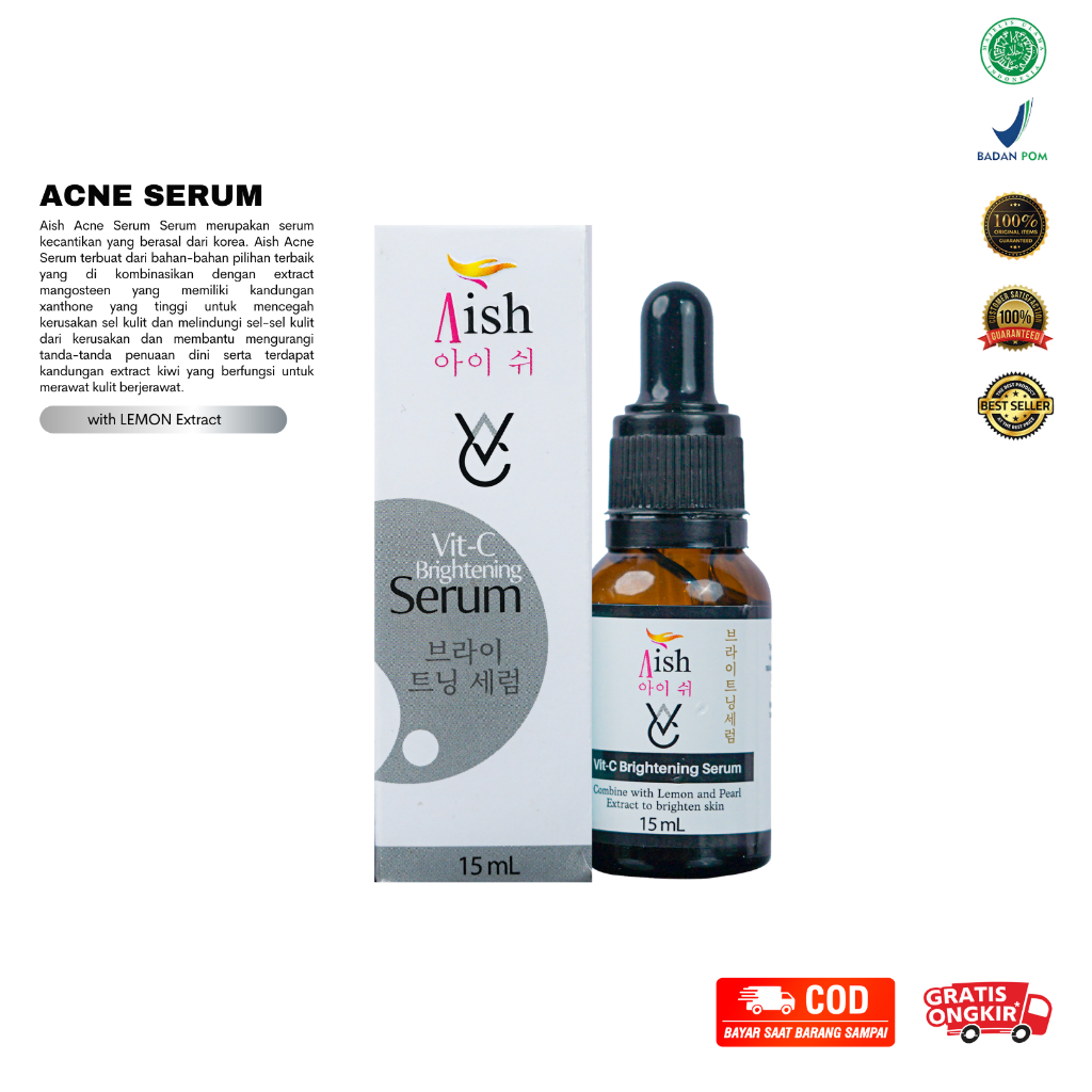 AISH SKINCARE BRIGHTENING SERUM