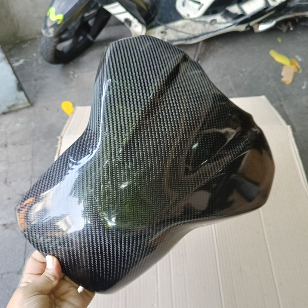 cover tangki bensin kawasaki ninja 250 fi new tutup tangki ninja fi new penutup tangki ninja cover p