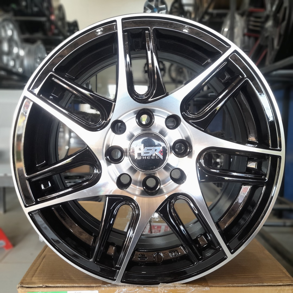 velk mobil ring 14 pelek mobil hsr type WURZBURG CS r14 velg mobil racing ring 14 lubang baut 4