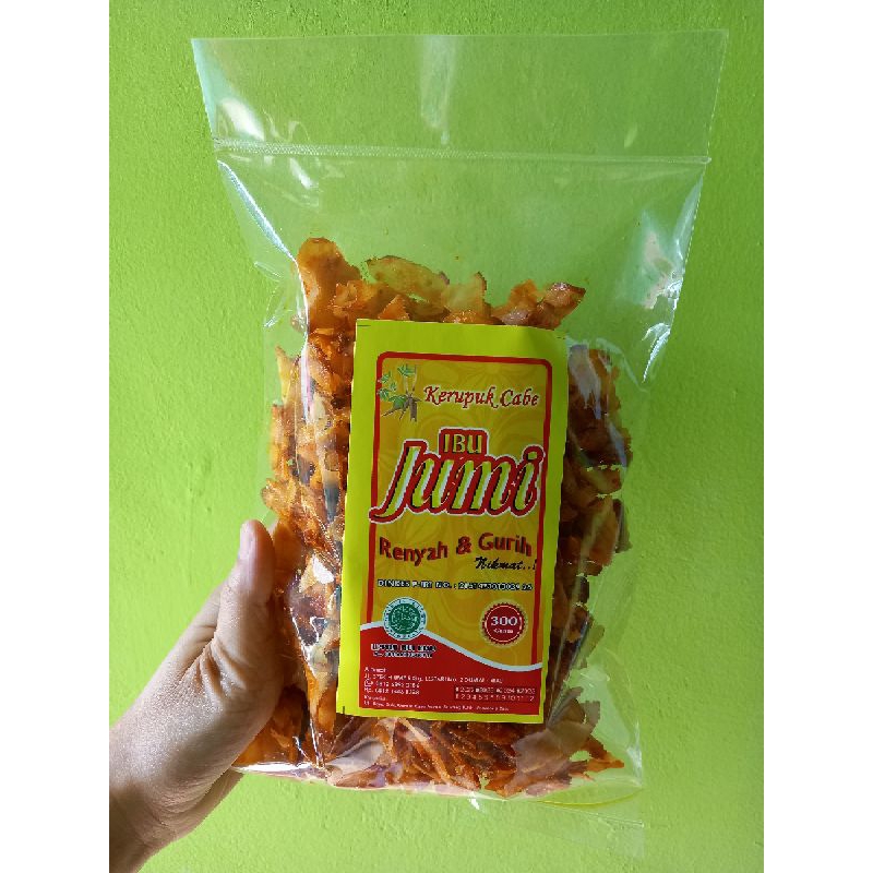 

kerupuk Cabe ibu jumi