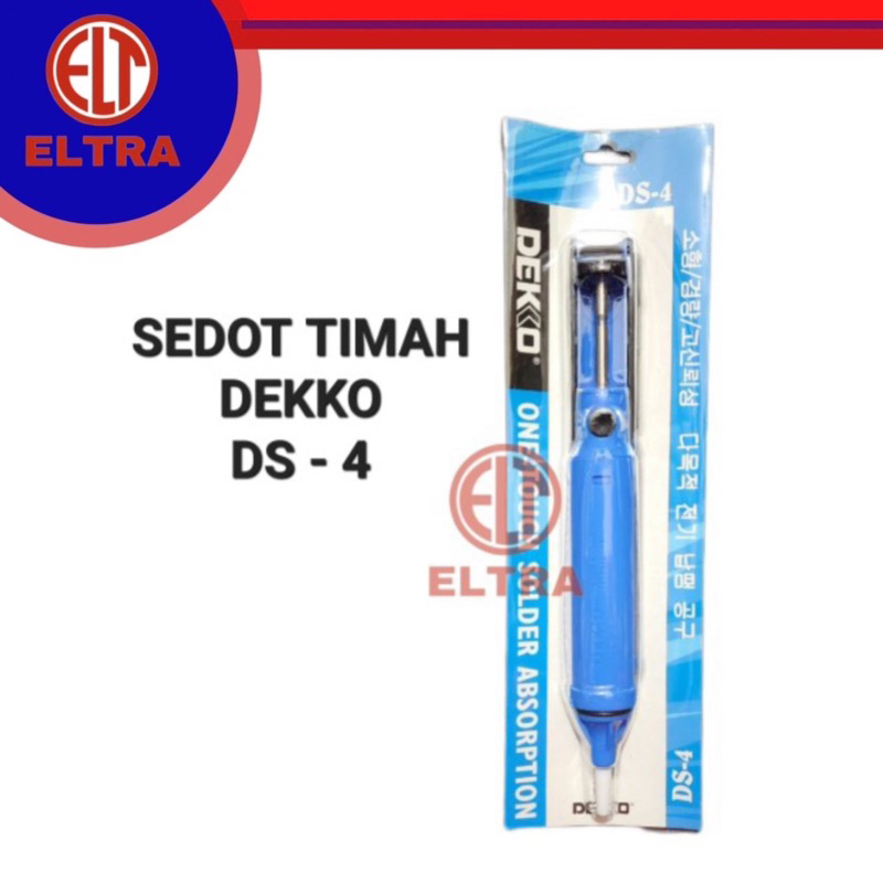 DEKKO alat sedot timah korea DS-4 / dekko penyedot penghisap timah