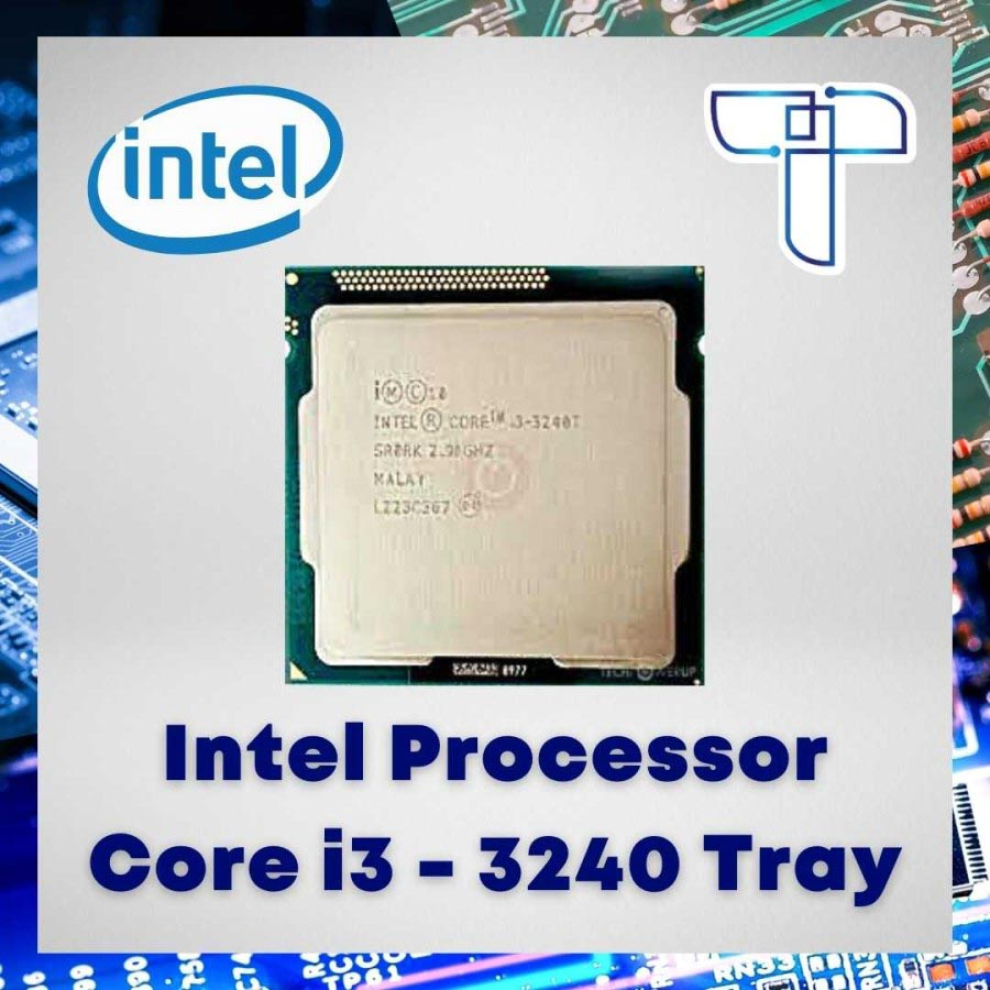Intel Core i3 3240 Tray 3240 Processor Original - 3.40 GHz