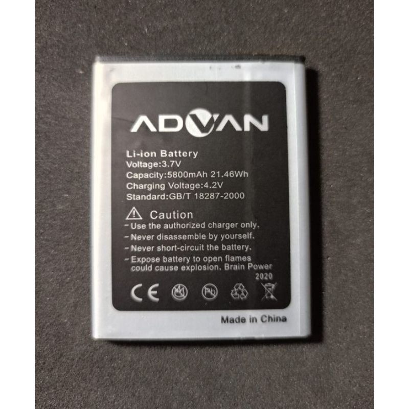 Baterai batre advan s50d Advan S50D double power