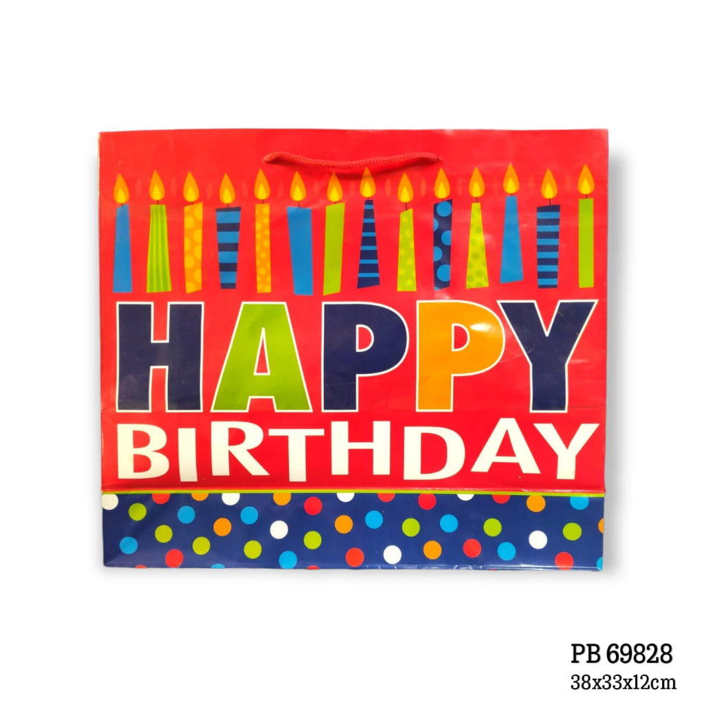 

TOKO MGK-Tas Kado Gift Bag Paper Bag 38x33x12cm PB 69828