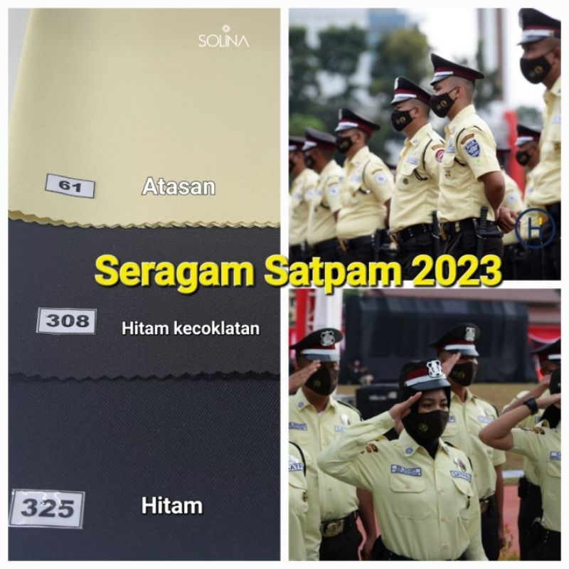 Spesial Kain seragam Satpam Terbaru 2023 Kain Seragam Satpam Warna Spesial - Seragam satpam terbaru