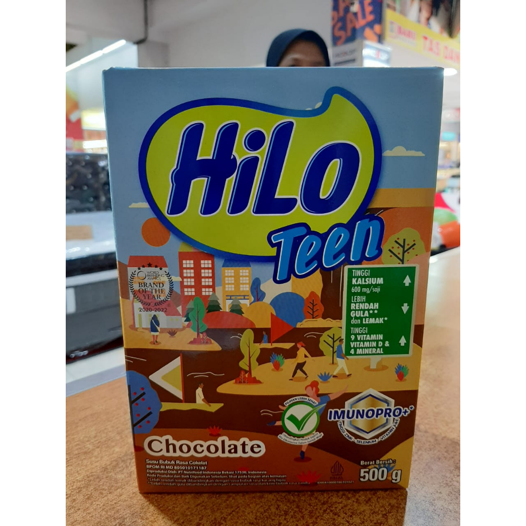 

HILO TEEN CHOCOLATE 500GRAM