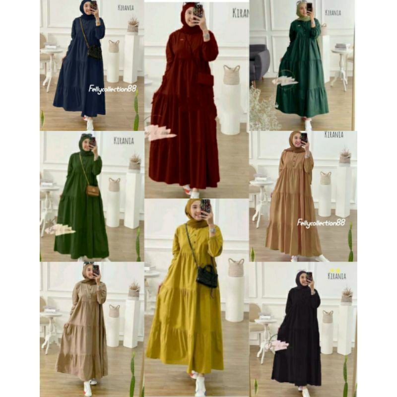 GAMIS KIRANIA || DRESS KIRANIA BESSELLER