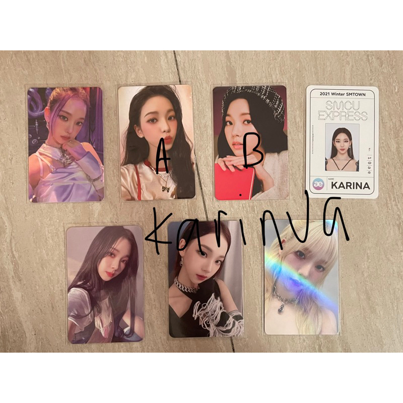 PC PHOTOCARD KARINA AESPA