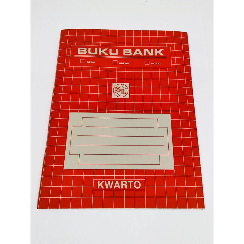 

Buku Bank Kwarto Ukuran 21*15,5cm / Buku bank kwarto buku bank quarto buku cek