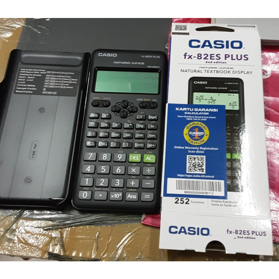 

Casio Calculator Scientific FX 82 ES PLUS