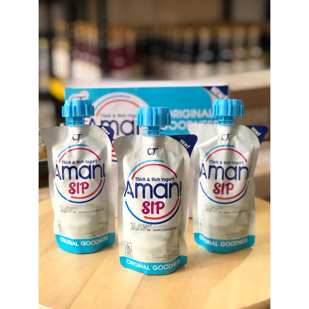 

Amani SIP Thick & Rich Yogurt Pouch 120 gr - Original Goodness