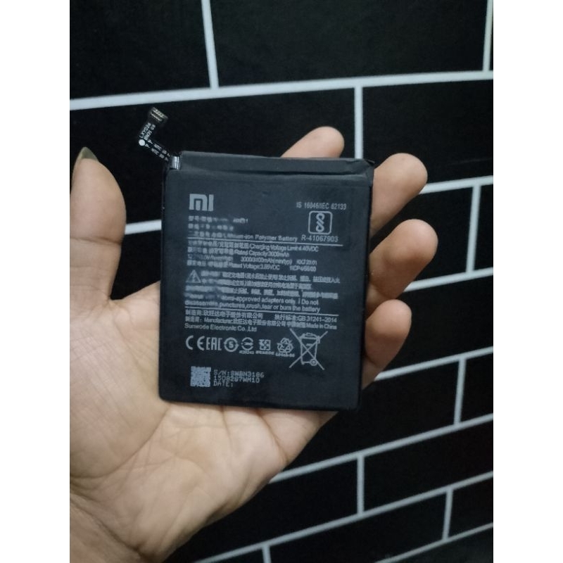 Batre redmi not 5a prime bekas