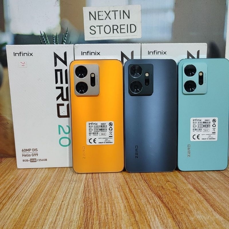 INFINIX ZERO 20 8/256 60Mp OIS SECOND FULLSET